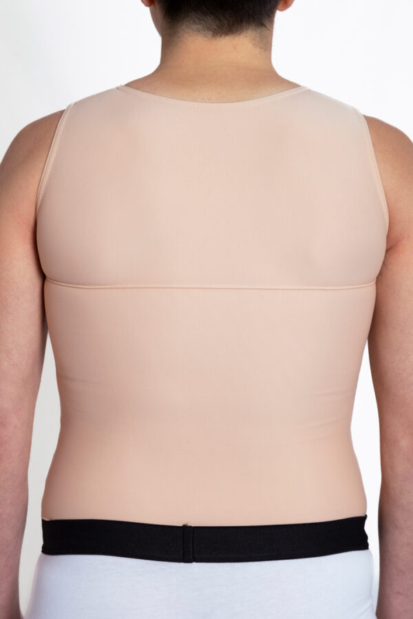 Nude Light Basic Long Chest Binder - Image 3