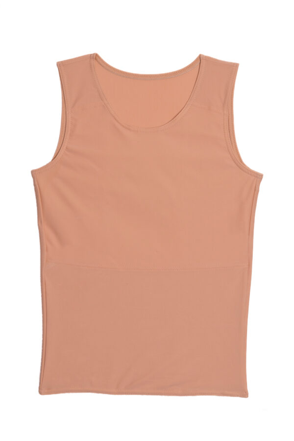 Nude Light Basic Long Chest Binder - Image 4